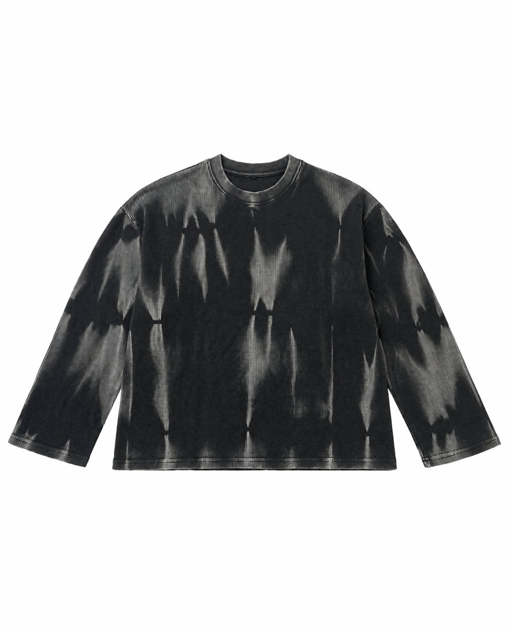 Hammer Wash Waffle Oversized Full-Sleeve Front Design